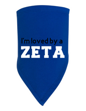 Load image into Gallery viewer, I'm Loved by a Zeta Bib