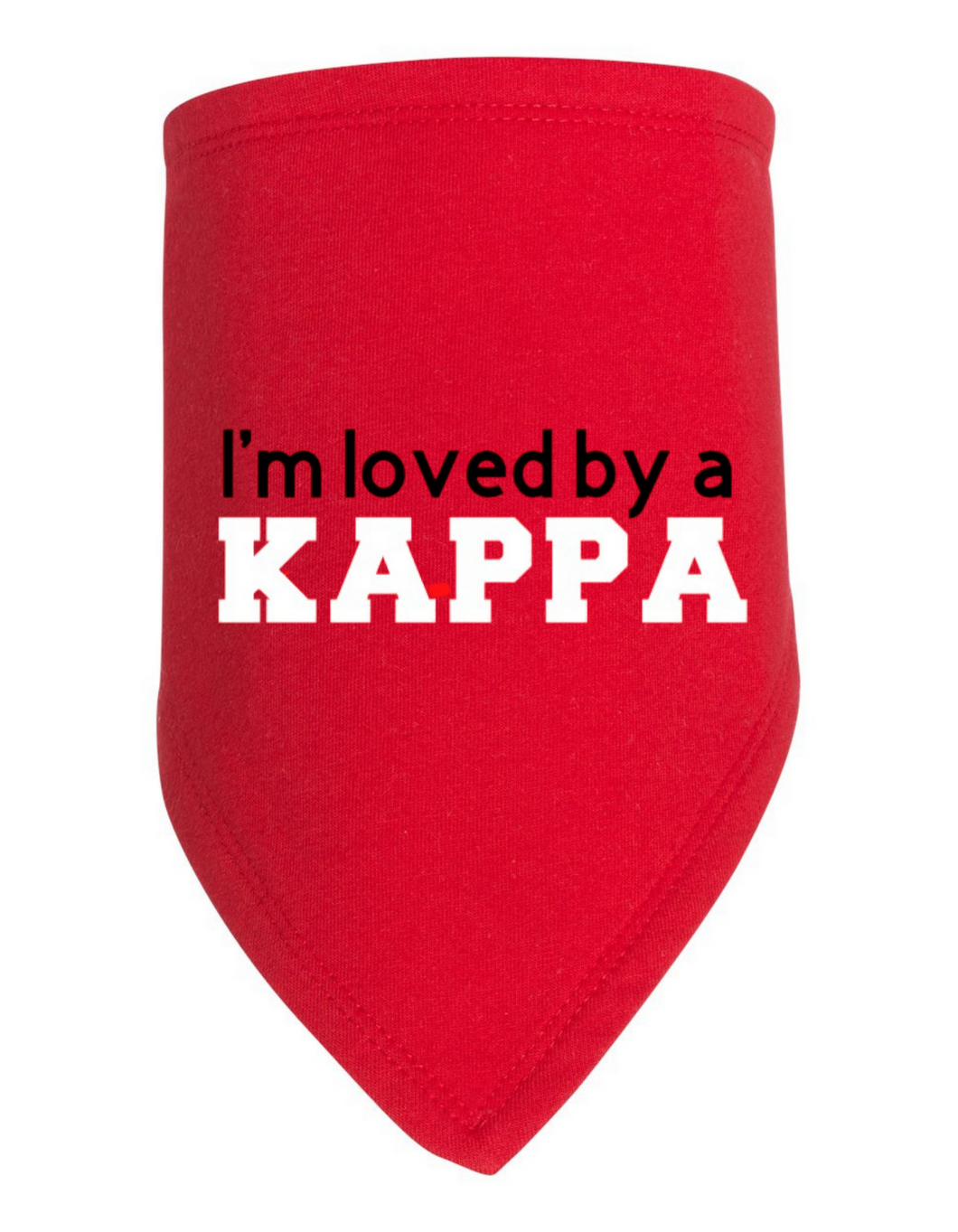 I'm Loved by a Kappa Bib