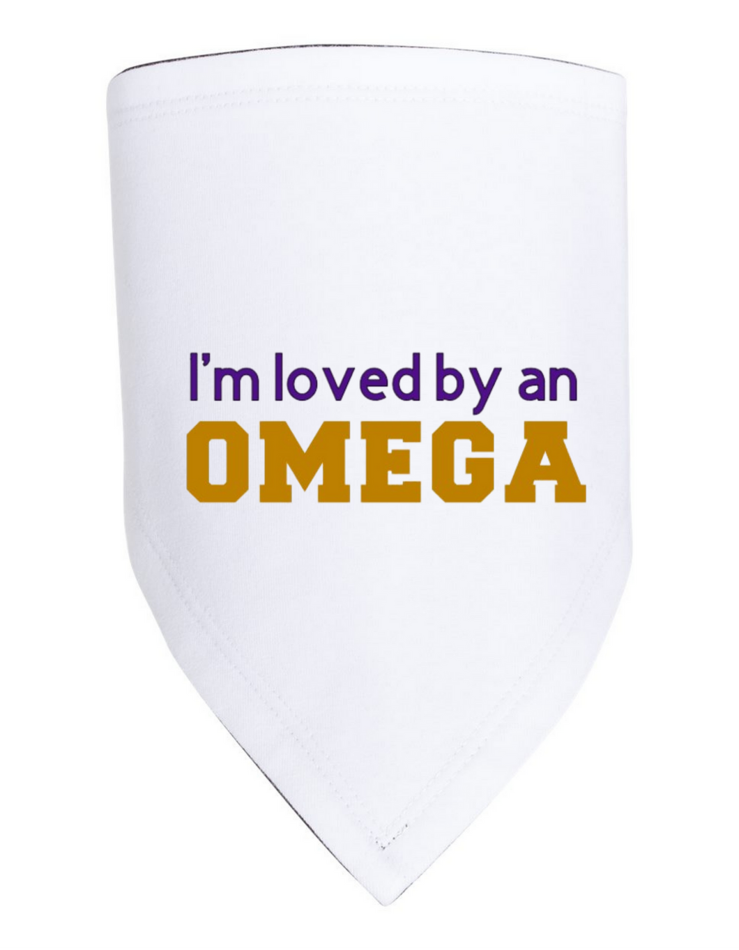 I'm Loved by an Omega Bib
