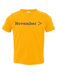 November is Greater 9T (Omega)