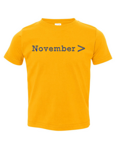 November is Greater 9T (SGRHo)