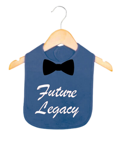 Future Legacy: Bowtie Bib (Blue)